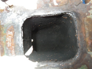 normal dry exhaust chamber