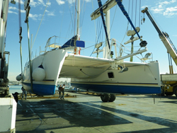40 foot catamaran sailboat -- Catana