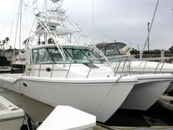 34 foot power boat -- Baha Cruiser -- Cat