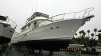 75 foot power boat -- Hatteras