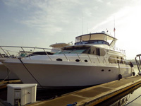 67 foot power boat -- Ocean Alexander